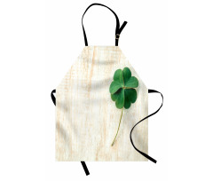 Close up Photo of Shamrock Apron