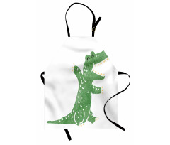 Funky Creature Laughing Apron