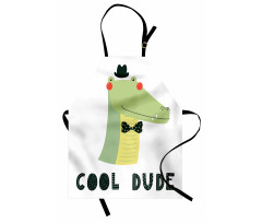 Cool Dude Funny Character Apron