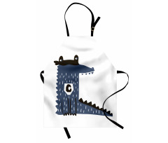 Geometric Letter C Apron