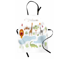 Forest Landscape Apron