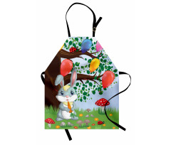 Bunny Balloons Apron