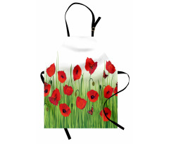 Butterfly Floral Design Apron