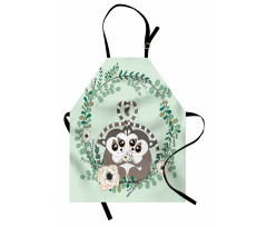 Exotic Wild Monkey Botanical Apron