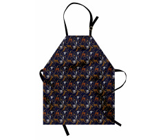 Tiger Leopard Chains Exotic Apron