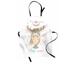 Magic Woman Elk Horns Apron