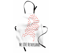 Love Netherlands Wording Apron