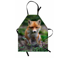 Young Coyote Photo Apron