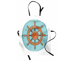 Wheel Cartoon Apron