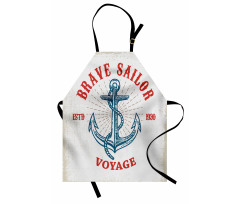 Voyage Anchor Art Apron