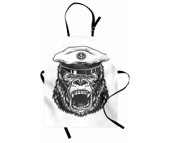 Seaman Gorilla Art Apron