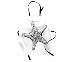 Starfish Sketch Apron