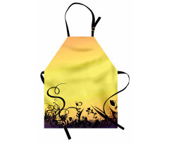 Ombre Sunset Botany Apron