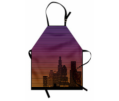 80's Skyline Apron