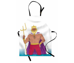 King of the Ocean Drawing Apron