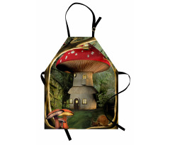 Mushroom Magic Forest Apron