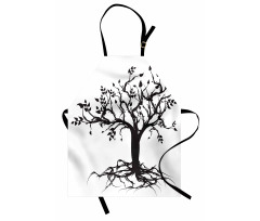 Nature Silhouette Art Apron