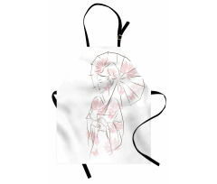 Geisha Girl Apron