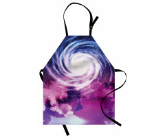 Cosmic Swirling Pattern Apron