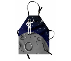 Man Landed on Moon Apron