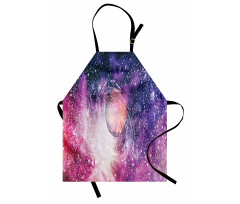 Vivid Galactic Art Apron