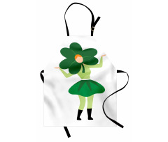 Lucky Clover Hat Apron