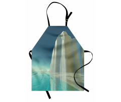 Graphic Frigid by the Sea Apron