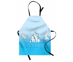 Frosty Elements Floating Apron