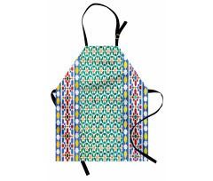 Colorful Mosaic Wall Apron