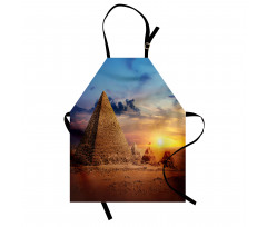 Desert and Pyramids Dusk Apron