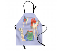 Camels with Rugs Apron