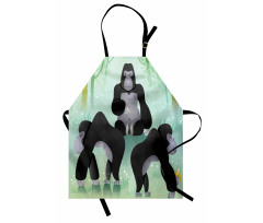 Chunky Woodland Creatures Apron