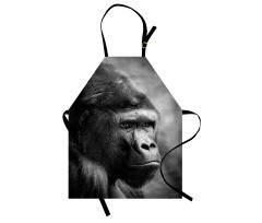 Close up Orangutan Portrait Apron