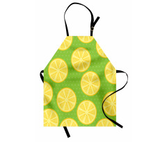 Citrus Slices Polka Dots Apron