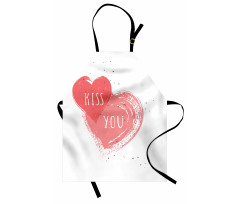 Kiss You Hearts Apron