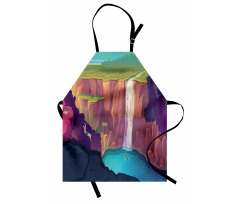 Rural Scene Waterfall Apron