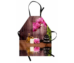 Spa Relax Candle Blossom Apron