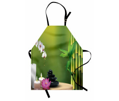Bamboo Flower Orchid Stone Apron
