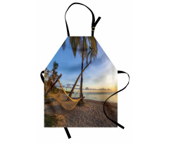 Summer Time Hammock on a Beach Apron