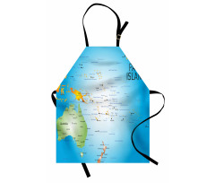 Pacific Islands Informational Apron