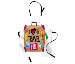 Luggage to Fiji Apron