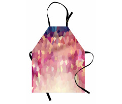 Abstract Blush Polygonal Apron