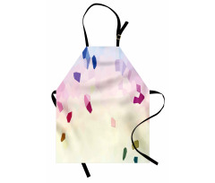 Polygonal Look Stained Glass Apron