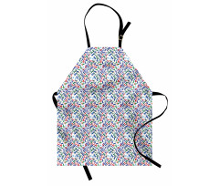 Inky Paintbrush Lettering Apron