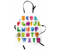 Educational Letters Art Apron