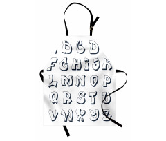 Monochrome Graffiti Art Apron