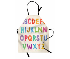 Watercolor Educational Apron