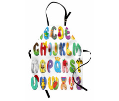 Happy Educational Letters Apron