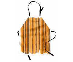 Grunge Vertical Line Apron