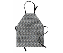 Hatched Triangles Apron